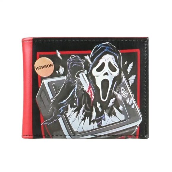 Scream Design Bi-Fold Wallet - Picture 1 of 6